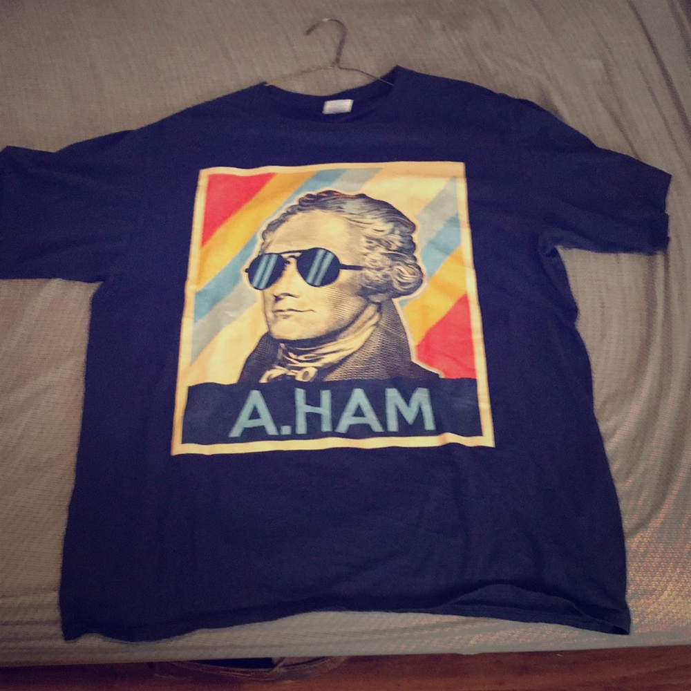 Vintage Shirt of Alexander Hamilton, A. Ham